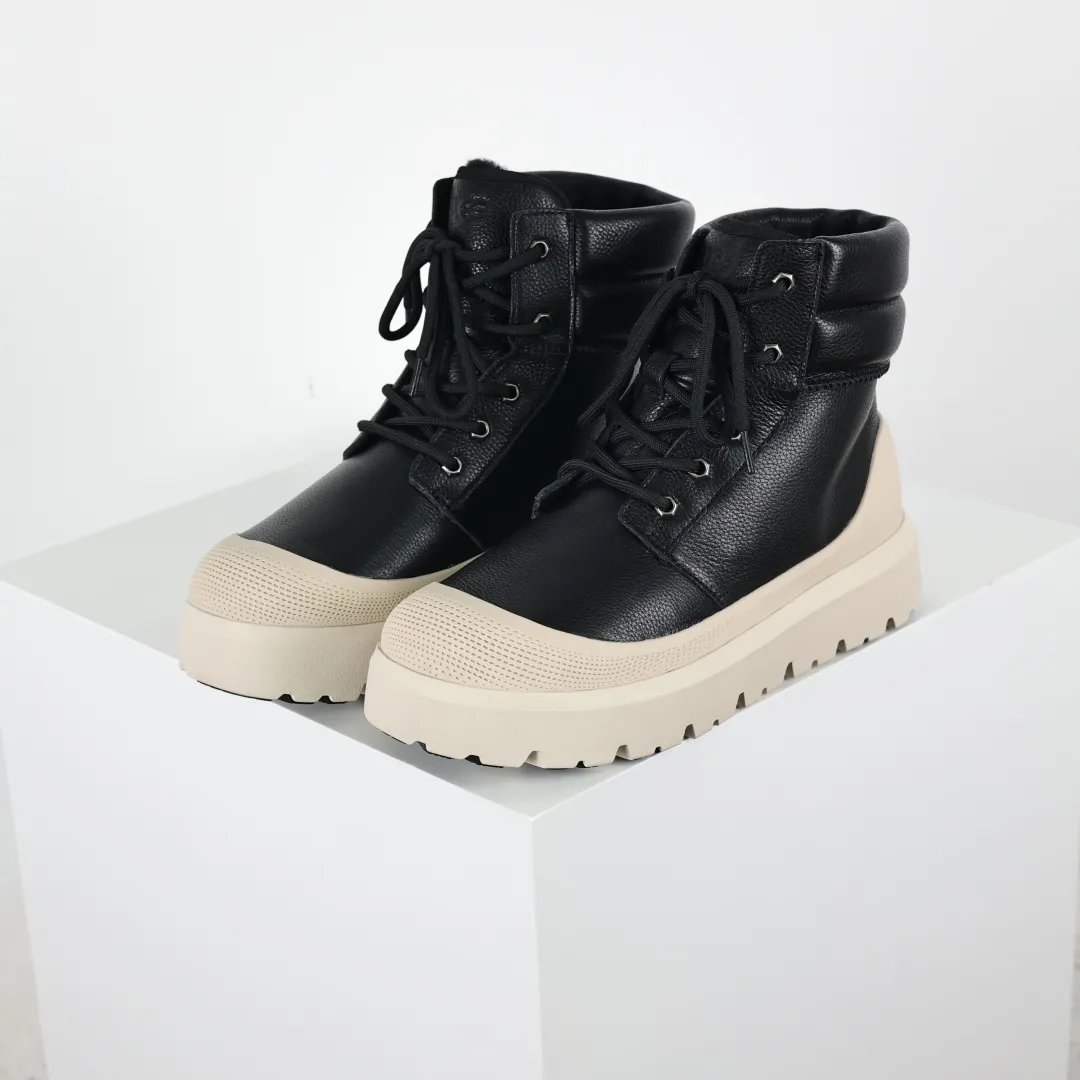 Copy price 💰720 Core recommendation Good price UGG sheepskin and fur integrated snow boots for men and women on the platform for foreign trade UGG Neumel Weather Hybrid men's high-top snow boots 1158208 Produced by the production line of a ten-year-old brand shoemaking factory, paying attention to every detail Longfeng A-grade genuine sheepskin and fur integrated products are completely manufactured in accordance with the ZP process. Size: 35 36 37 38 39 40 41 42 43 44 45